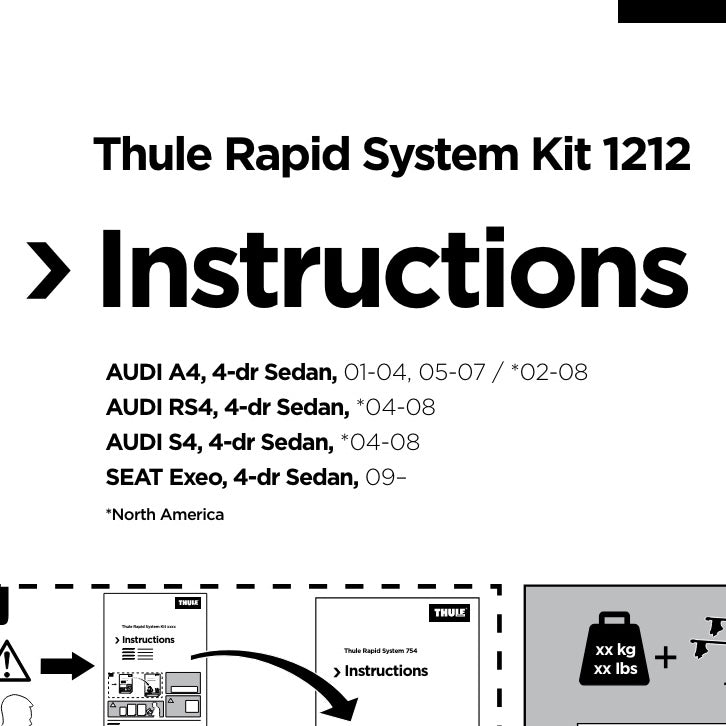 Thule Fit Kit 1212
