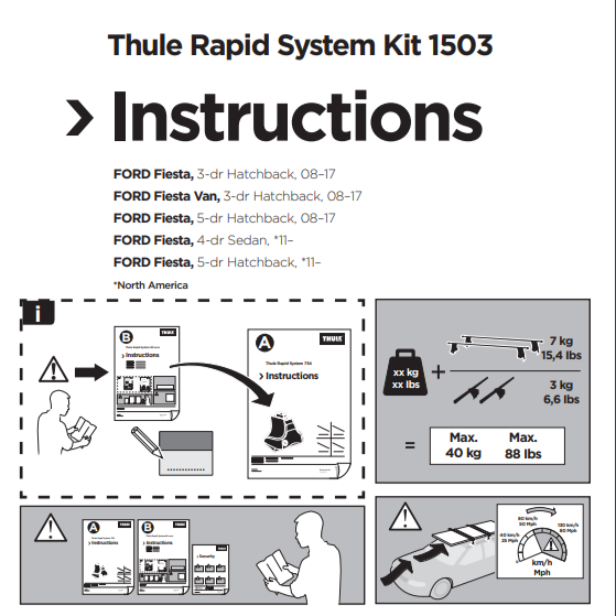 Thule Fit Kit 1503