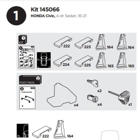 Thule Fit Kit 145066