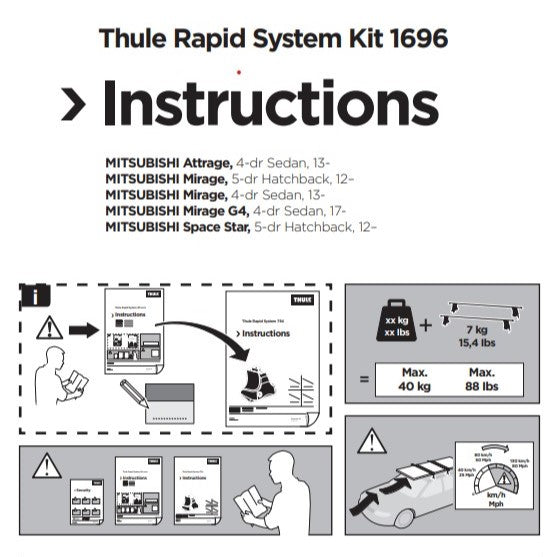 Thule Fit Kit 1696