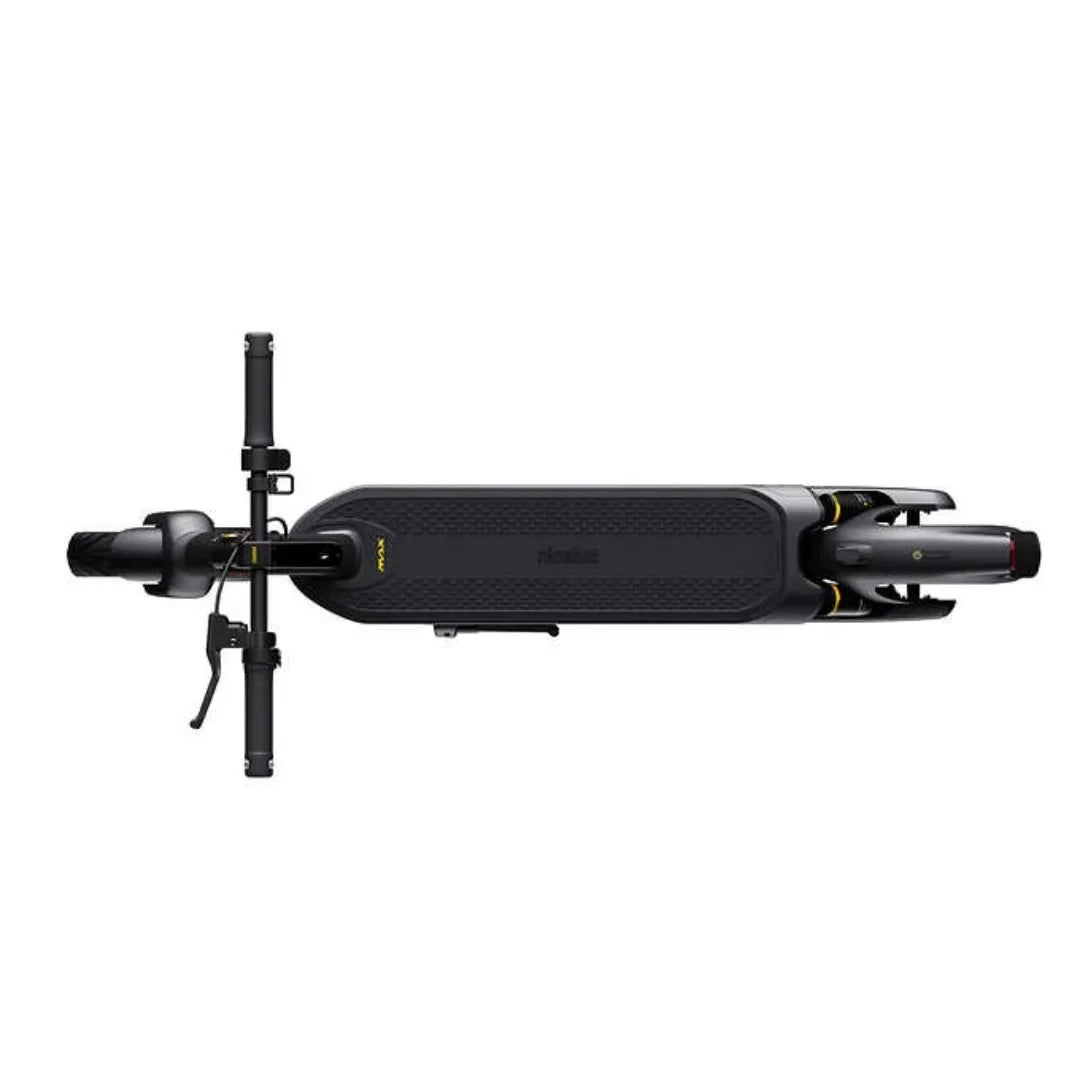 Top-down view of the Segway Ninebot Max G2 folded for easy transport or storage