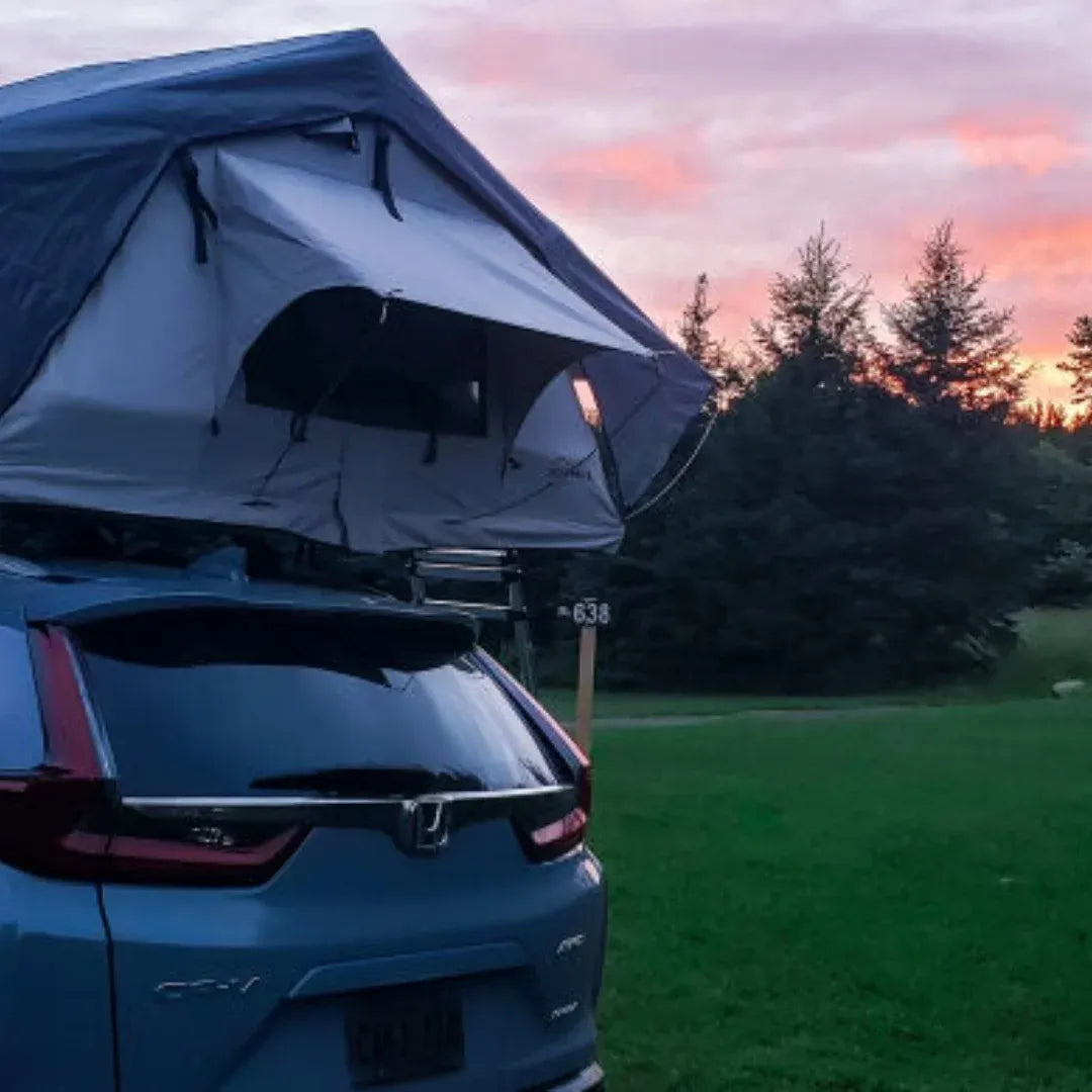 Enthuze 2 Person Rooftop Tent in sunset