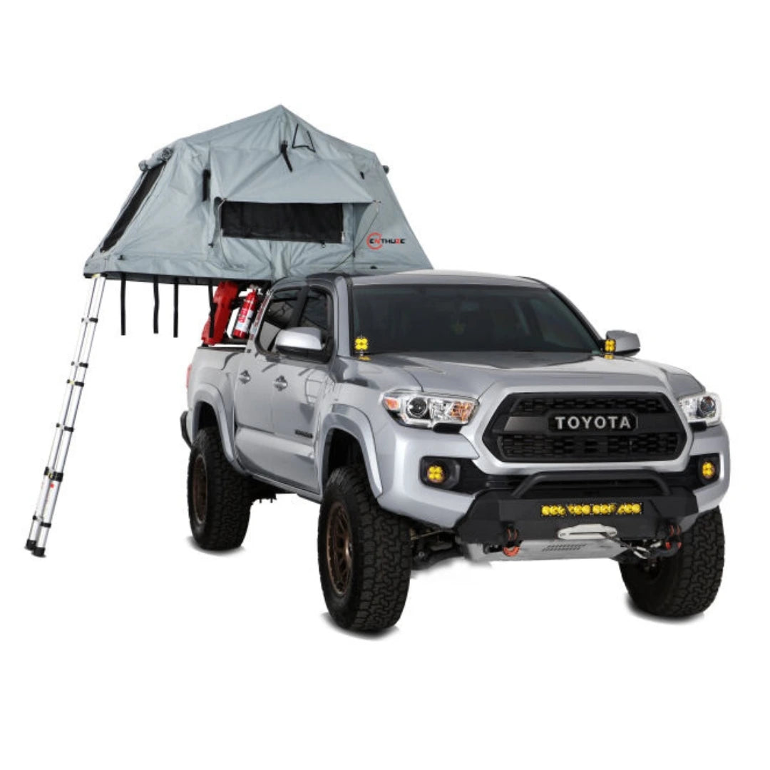 Enthuze 2 Person Rooftop Tent installed on Car