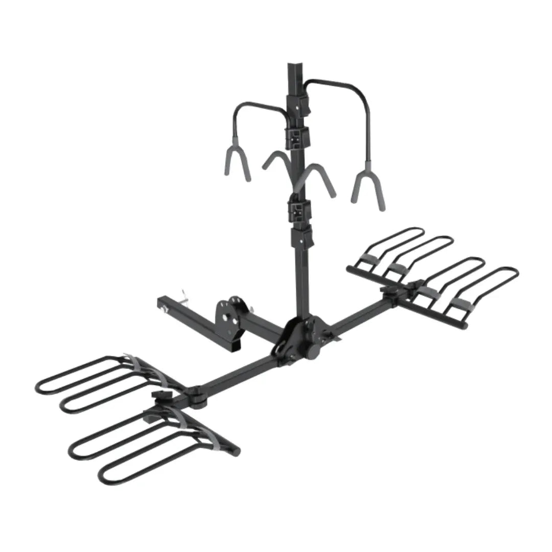 Enthuze Hitch Mounted 4 Bike Platform Rack