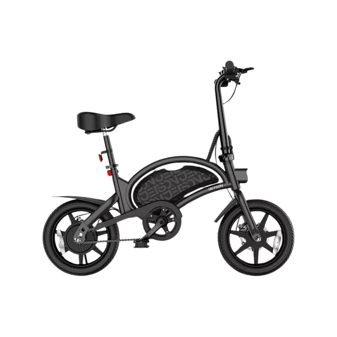 Jetson Bolt Pro Foldable E-Bike in upright side profile view