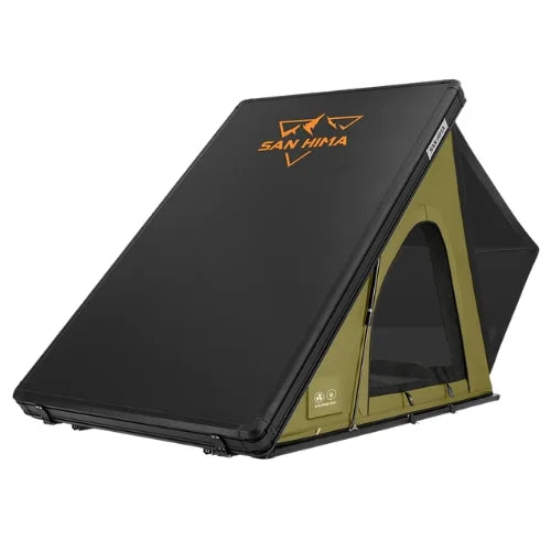 San Hima Hotham Lite Aluminum Rooftop Tent - Lightweight Slim Triangle Tent