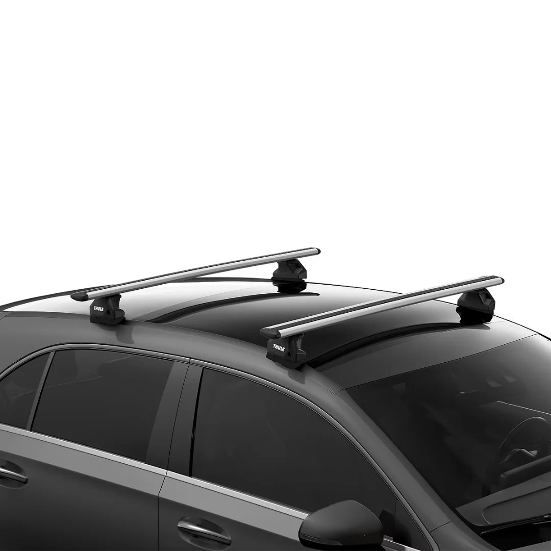 Thule Fixpoint Evo Foot Pack on car roof