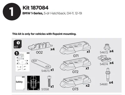 Thule Fit Kit 3068