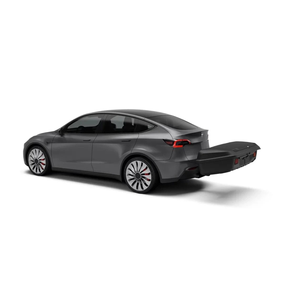 Thule Arcos Box & Platform Bundle on grey car