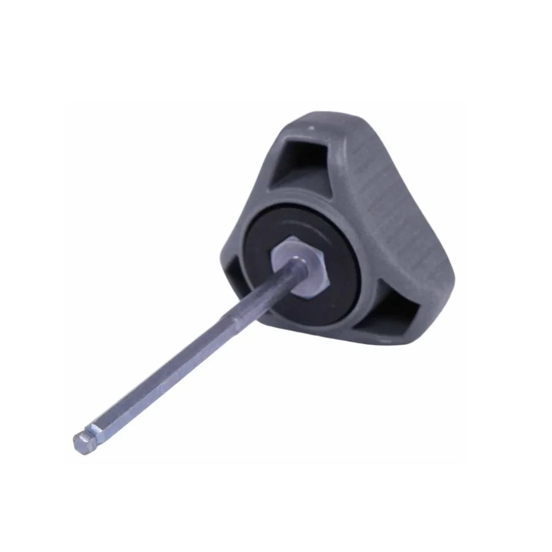 Thule Torque Key Tool shown isolated with triangular handle and torque shaft.