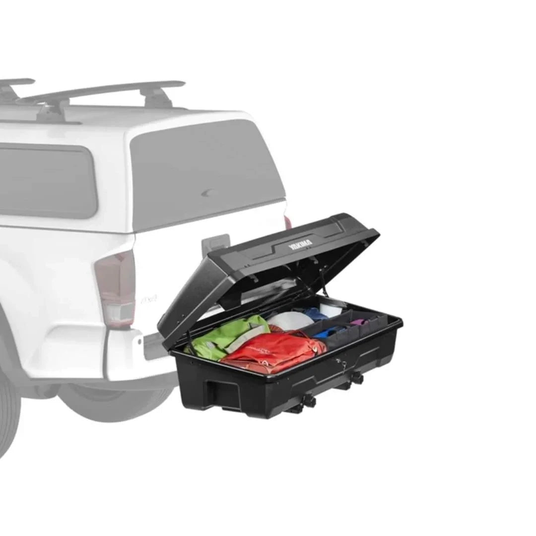 Yakima EXO GearLocker filled with gear