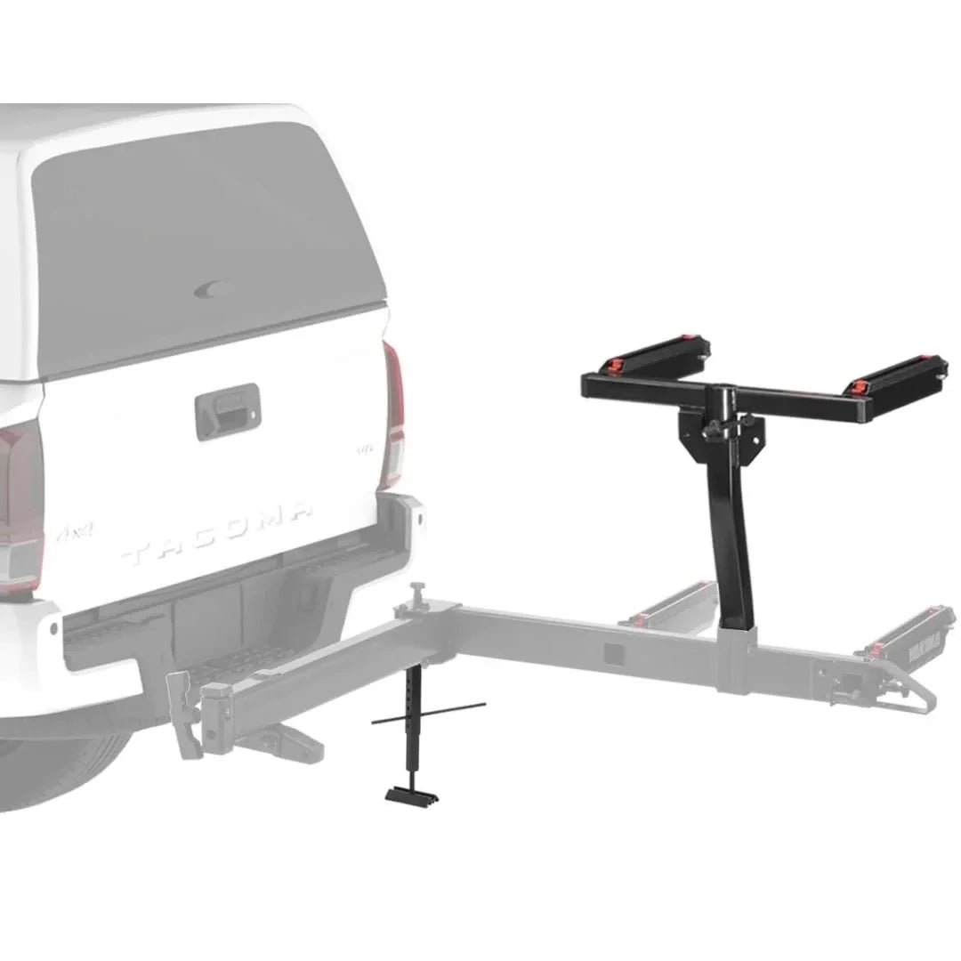 Yakima EXO TopShelf attached to car
