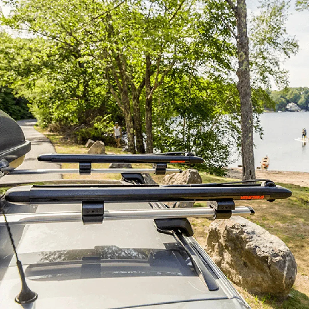 Yakima TimberLine Towers on car roof