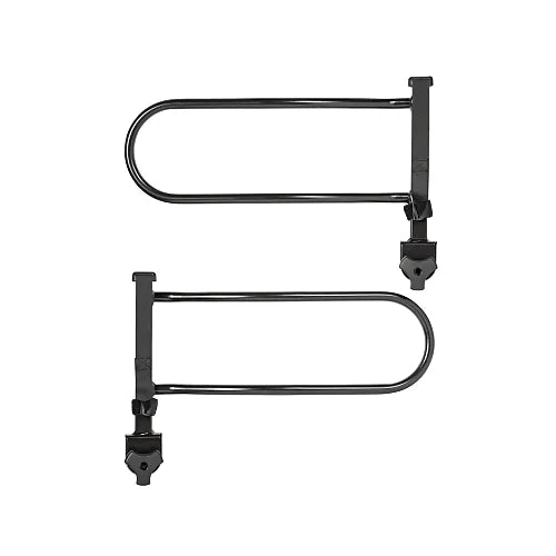 CCM fat tire bike rack wheel holder set for platform racks, tool-free adjustable design, fits tires up to 5 inches wide – ideal for Canadian cyclists