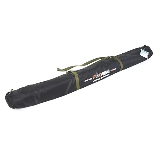Side-mounted camping vehicle with Sunseeker 2.5m extension deployed