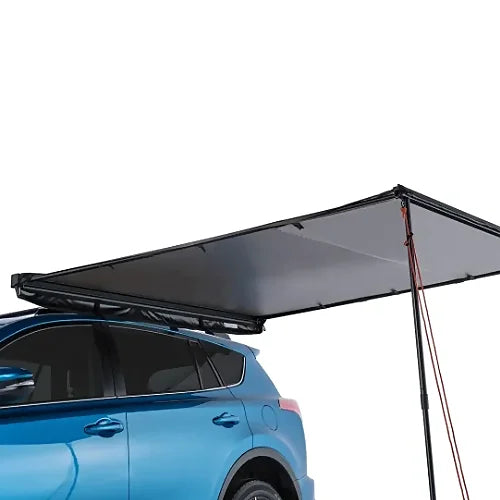 View from underneath Rhino-Rack 2.0m awning showing shade coverage