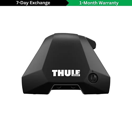 Front angle view of Thule Clamp Edge Foot Pack with One-Key lock system