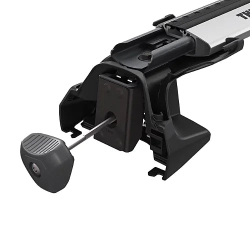 Thule Clamp Edge Foot Pack showing internal lock and secure fit system