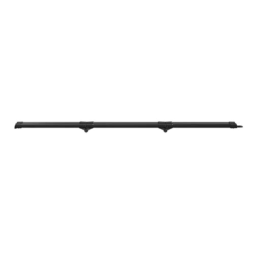 Top view of the black thule foldable loading ramp showing segments and connectors