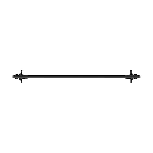 Top view of Thule Rapid Gutter High Foot Pack crossbar system