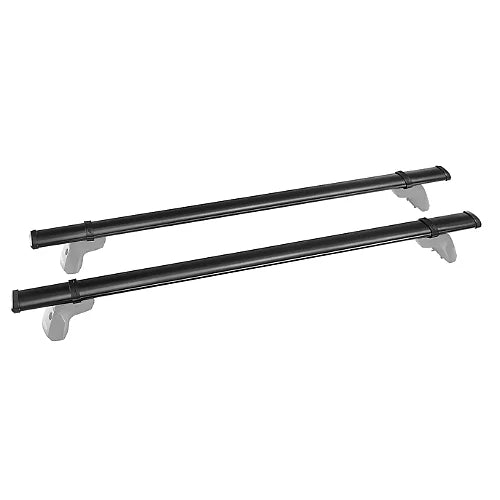Yakima CoreBar roof rack crossbars mounted on StreamLine towers