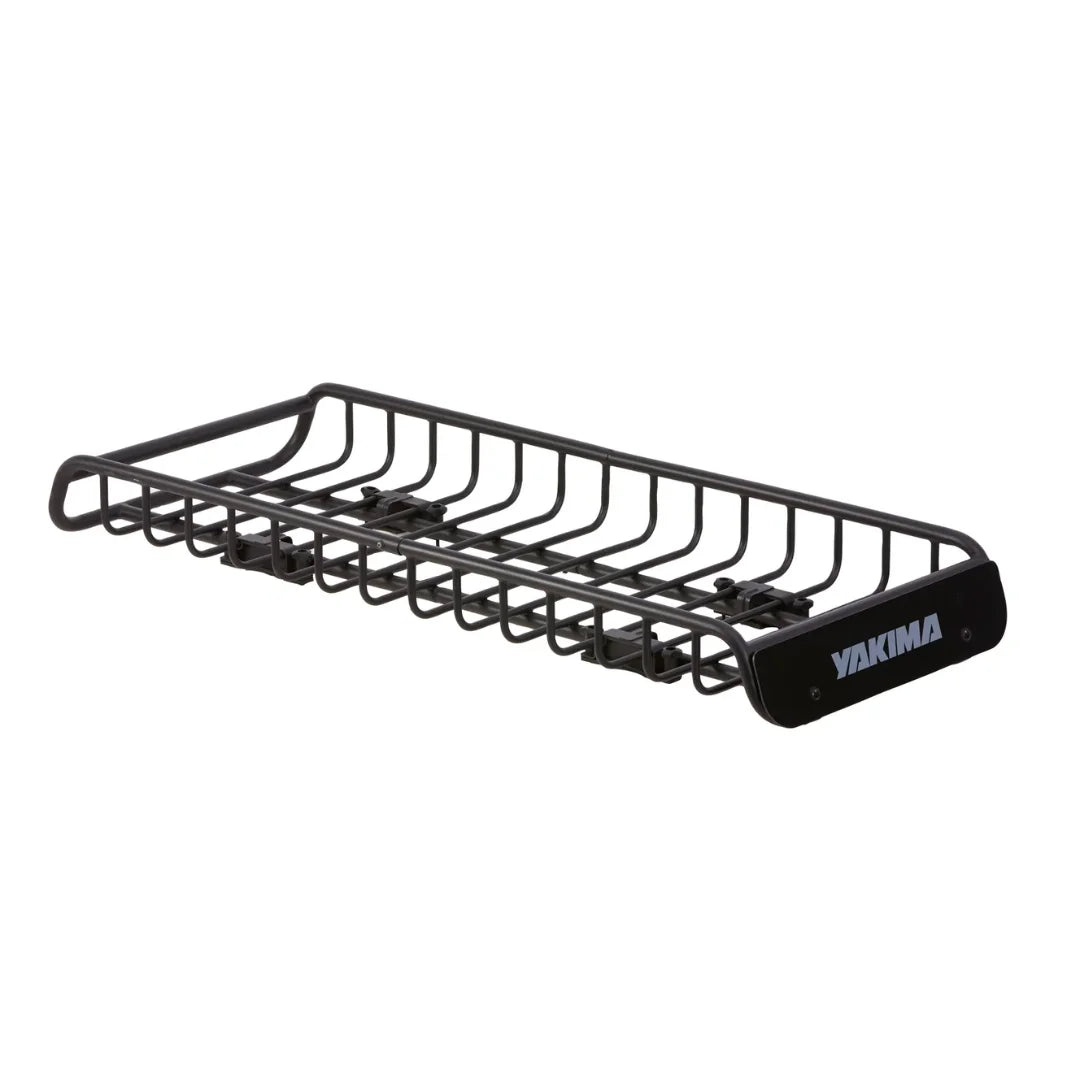 Yakima cargo basket product shot, rear angled view without gear.