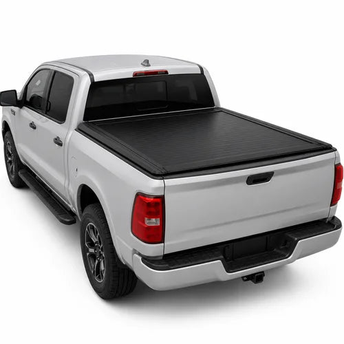 Bestwyll Manual Retractable Hard Tonneau Cover for Chevrolet Silverado 1500