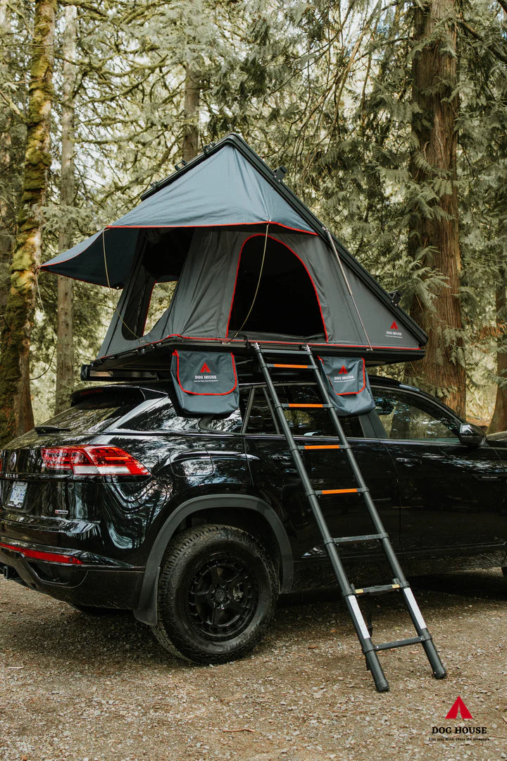 Dog House Wedge Rooftop Tent - Aluminum Hardshell Tent