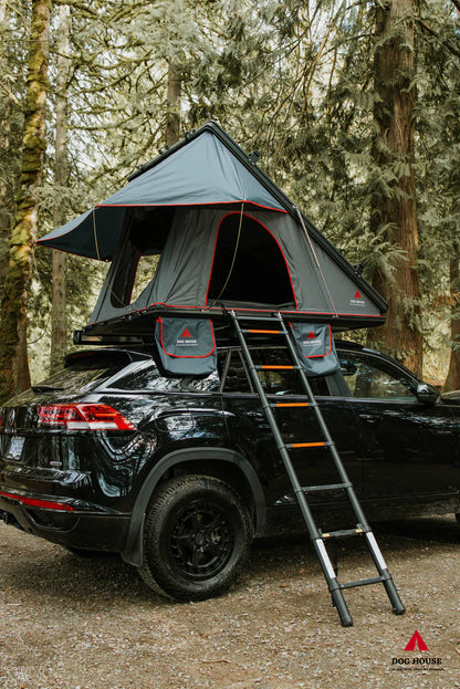 Dog House Wedge Rooftop Tent - Aluminum Hardshell Tent