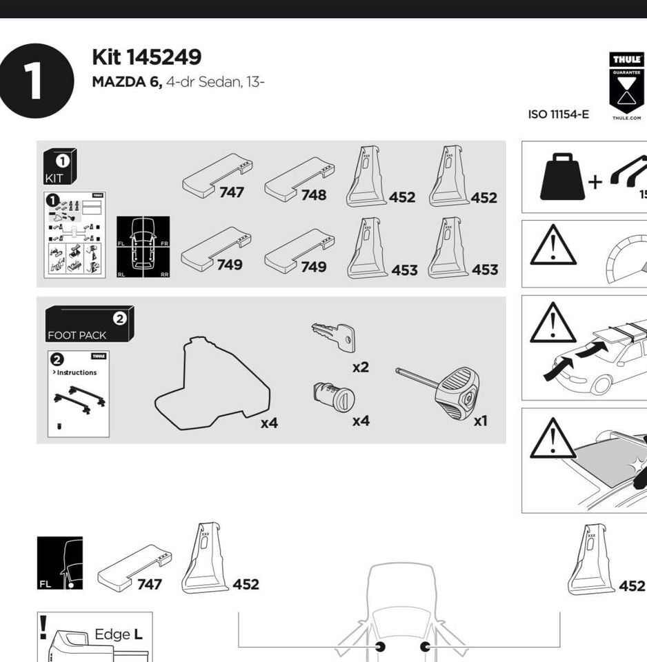 Thule Fit Kit 5249