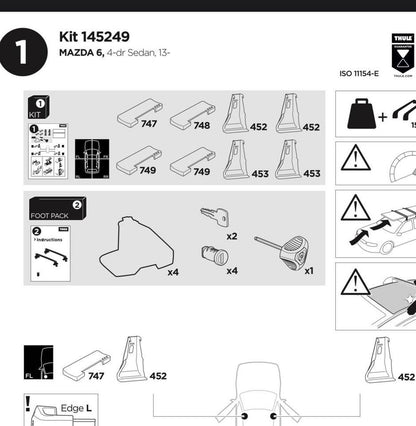 Thule Fit Kit 5249