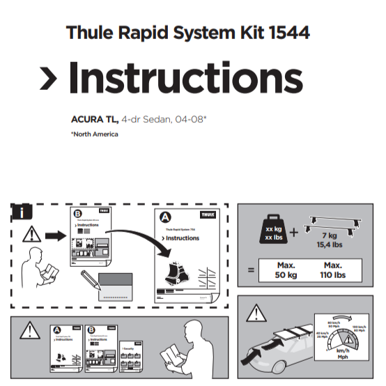 Thule Fit Kit 1544