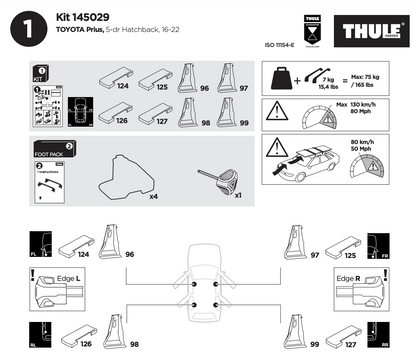 Thule Fit Kit 145029