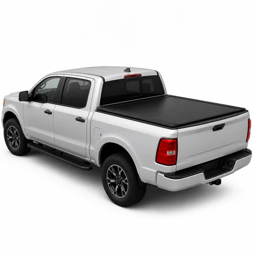 Bestwyll Manual Retractable Hard Tonneau Cover for Chevrolet Silverado 1500