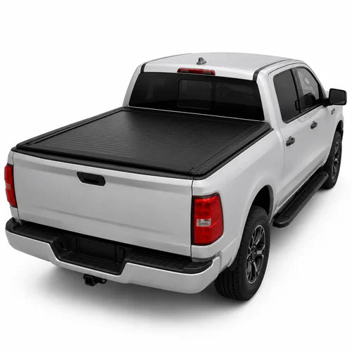 Bestwyll Manual Retractable Hard Tonneau Cover for Chevrolet Silverado 1500