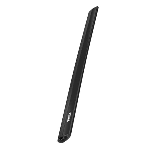 Black car antenna on a white background