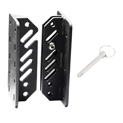 awning side bracket for foldable car awnings to be installed on to hard shell rooftop tents on white background 