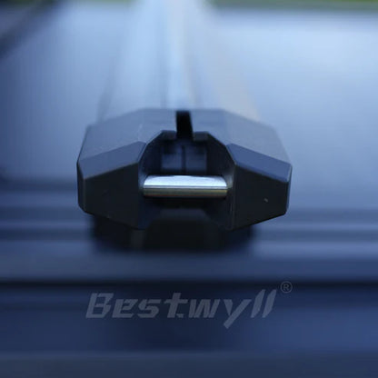 Bestwyll Bed Rack Crossbars Kit for Retractable Hard Tonneau Cover Rails