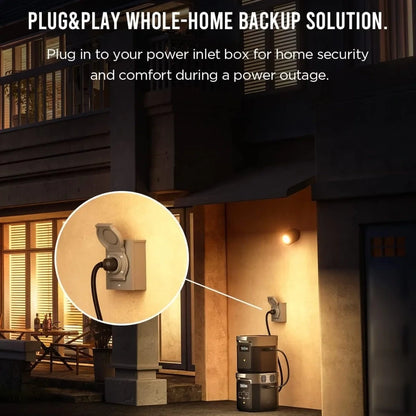 EcoFlow Delta 2 plug and play