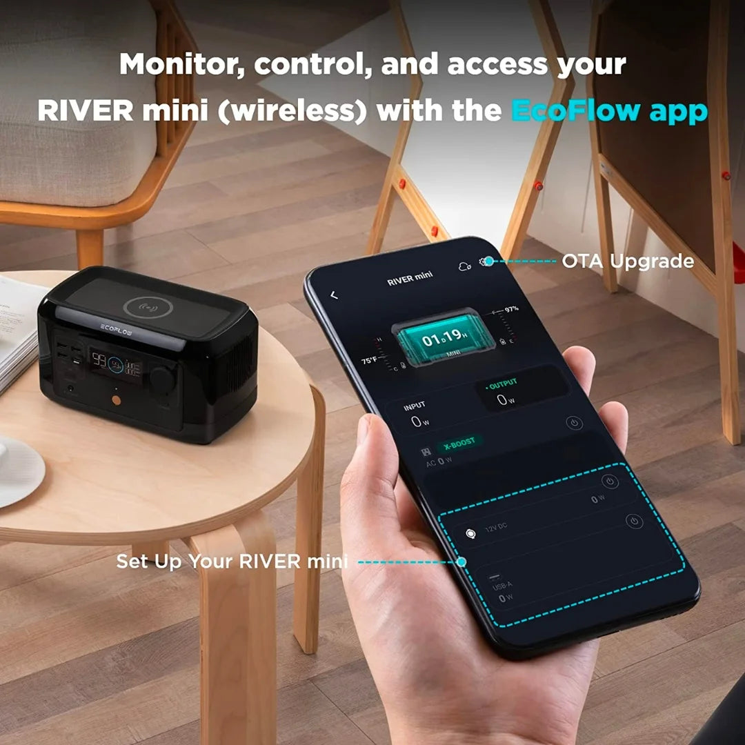 EcoFlow River Mini Wireless eco flow app