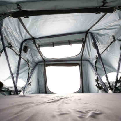 Enthuze 2 Person Rooftop Tent
 from the inside