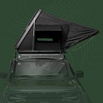 Go Overland Equinox Lite Rooftop Tent - Slim Lightweight Hard Shell RTT