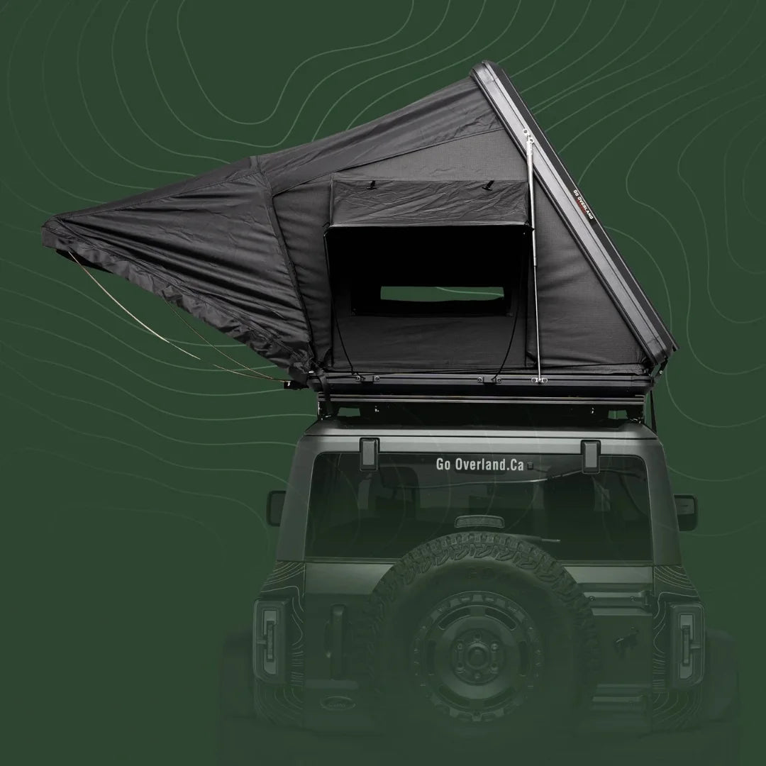 Go Overland Equinox Lite Rooftop Tent - Slim Lightweight Hard Shell RTT