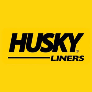 Husky Liners brand logo sold by Adventure Outdoors, maker of durable floor liners and vehicle protection accessories.