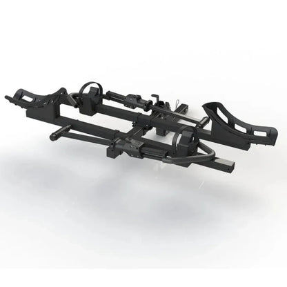 Heavy Duty Platform Hitch E-Bike Rack folded