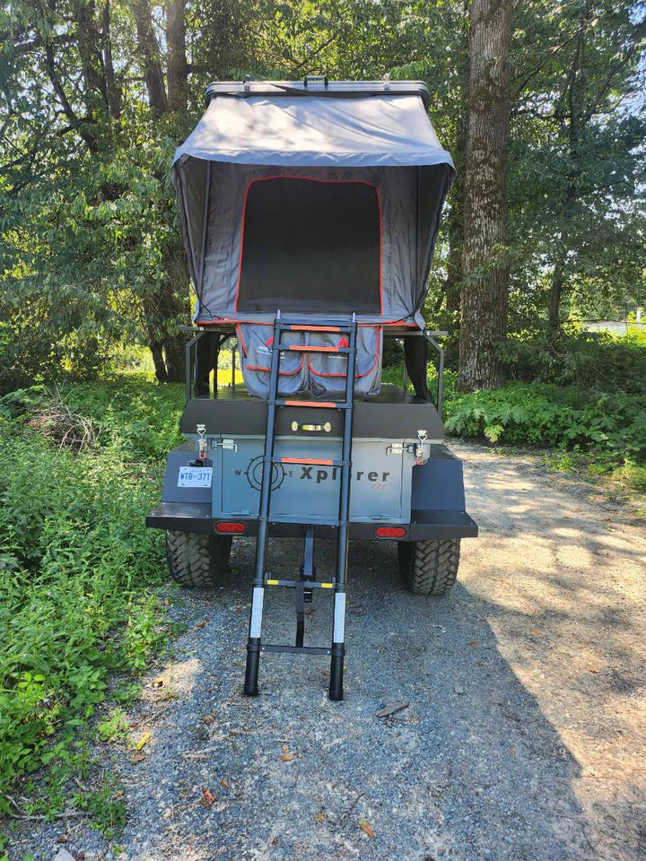 Dog House Plateau Hard Shell Rooftop Tent - Lightweight Aluminum