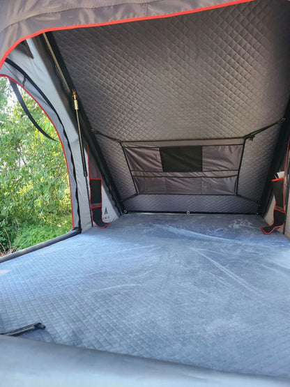 Dog House Plateau Hard Shell Rooftop Tent - Lightweight Aluminum