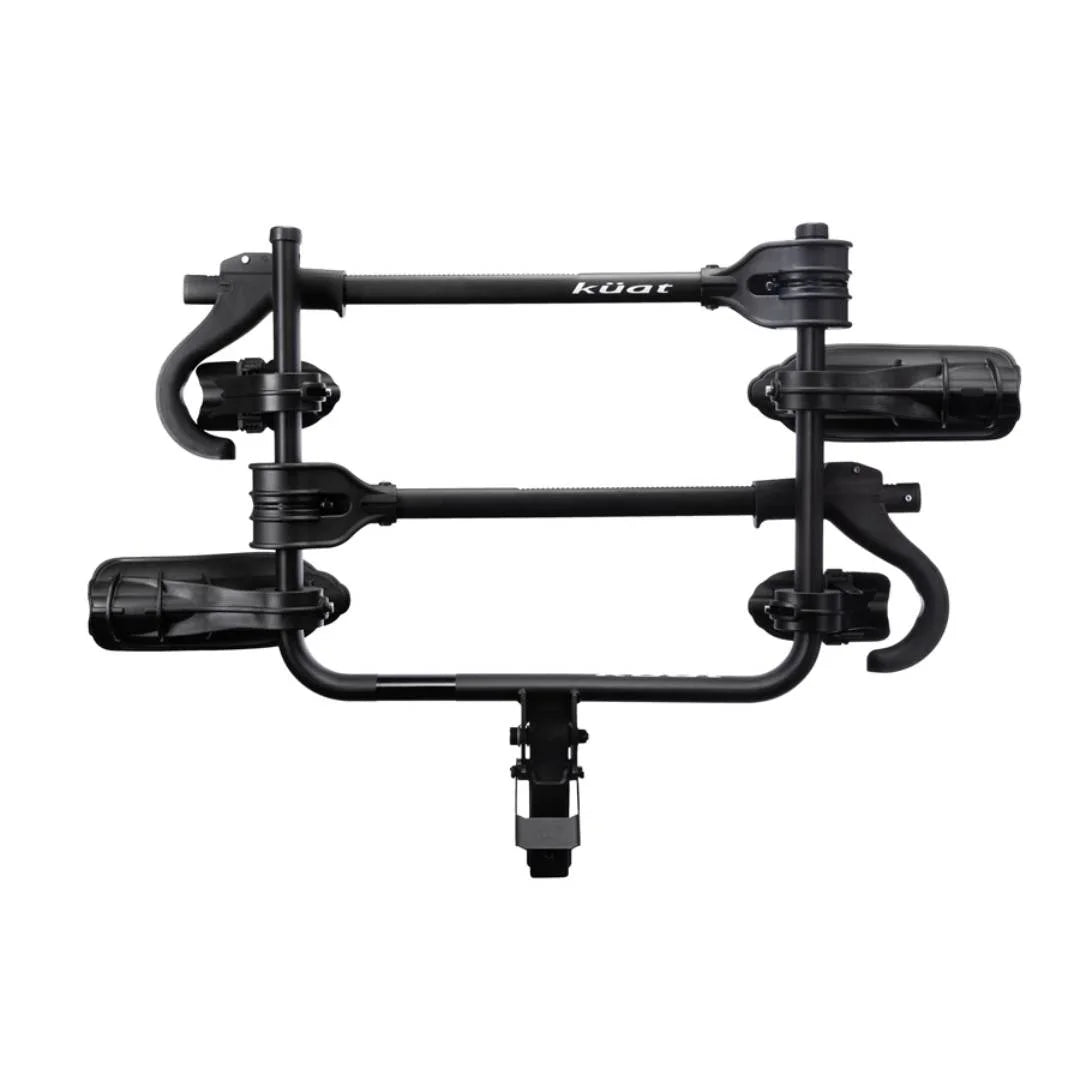 Side angle of 2-bike version of the Kuat Transfer V2 rack