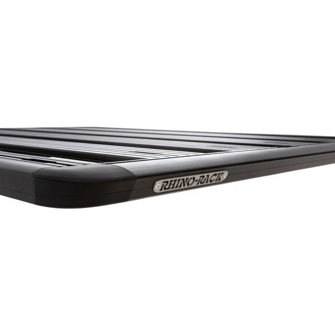 Close-up top view of a Pioneer Platform with Rhino Rack branding