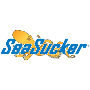 SeaSucker brand logo sold by Adventure Outdoors, maker of vacuum-mount bike racks, marine mounts, and outdoor hauling accessories.